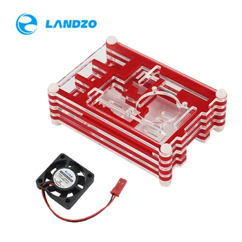 Raspberry Pi 3 Case for Raspberry Pi 3 2 B &Raspberry Pi 3 B+,red Sliced 9 Layers Case Box + Cooling Fan LANDZO
Raspberry Pi 3 Case for Raspberry Pi 3 2 B &Raspberry Pi 3 B+,red Sliced 9 Layers Case Box + Cooling Fan LANDZO