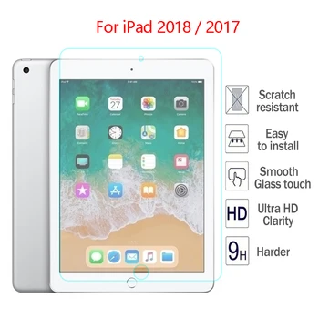 9H Tempered Glass For Apple New iPad 2018 2017 A1822 9.7'' Screen Protector Film Hard Cover For iPad 9.7 2018 HD Tempered Glass
9H Tempered Glass For Apple New iPad 2018 2017 A1822 9.7'' Screen Protector Film Hard Cover For iPad 9.7 2018 HD Tempered Glass