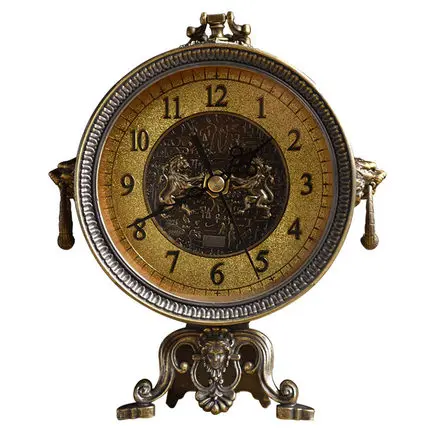 Furnishing Office Pendulum Desk Alarm Retro Desktop Bedroom Metal Vintage Clock Snooze Function Decoration Table Clock LY457
Furnishing Office Pendulum Desk Alarm Retro Desktop Bedroom Metal Vintage Clock Snooze Function Decoration Table Clock LY457