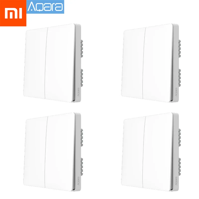 Xiaomi Aqara Wall Switch Smart Light Control ZigBee Version Wireless Connection Single Key Control APP Remote smart home Kit
Xiaomi Aqara Wall Switch Smart Light Control ZigBee Version Wireless Connection Single Key Control APP Remote smart home Kit