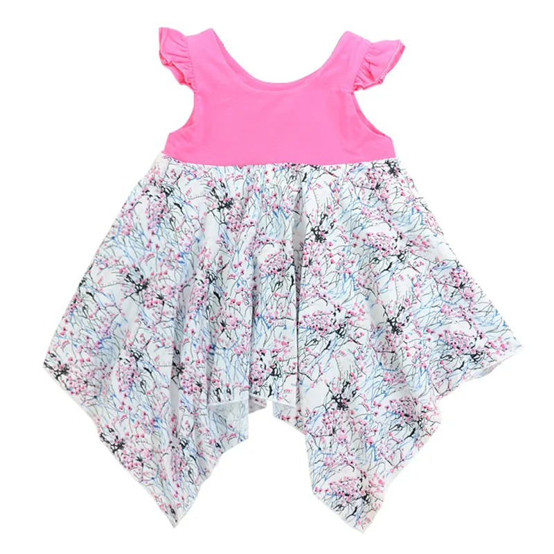 Girls Short Sleeve Dumbo Sleeve Patchwork Printing Irregular Baby Girls Children's Clothing)
Girls Short Sleeve Dumbo Sleeve Patchwork Printing Irregular Baby Girls Children's Clothing)