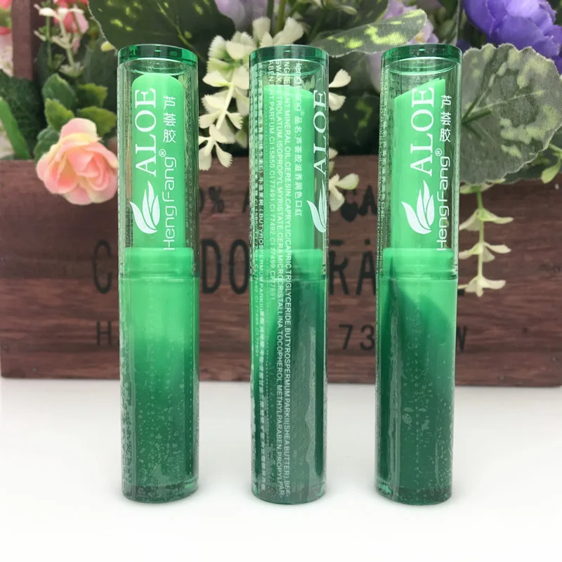Natural Aloe Vera Lip Balm Nourishing Temperature Changing Color Lipstick Portable Facial Makeup Moisture Lipsticks Makeup
Natural Aloe Vera Lip Balm Nourishing Temperature Changing Color Lipstick Portable Facial Makeup Moisture Lipsticks Makeup