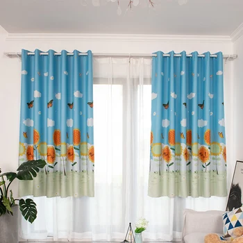 1PC European style Printed design curtains bedroom window kitchen grommet top blackout ready made morden curtain for living room
1PC European style Printed design curtains bedroom window kitchen grommet top blackout ready made morden curtain for living room