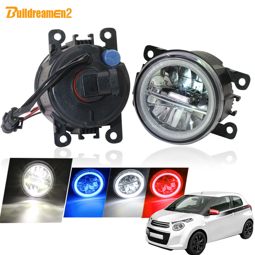 Buildreamen2 Car H11 LED Fog Light 4000LM Angel Eye DRL Daytime Running Light 12V For Citroen C1 (PM_, PN_) Hatchback 2005-2014
Buildreamen2 Car H11 LED Fog Light 4000LM Angel Eye DRL Daytime Running Light 12V For Citroen C1 (PM_, PN_) Hatchback 2005-2014