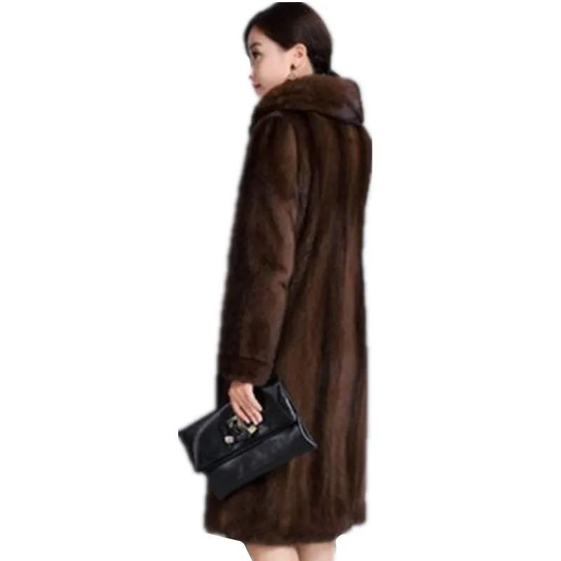 Winter Elegant high-end Imitation mink coat female warm long middle-aged Artificial fur Overcoat large size was thin jacket G788
Winter Elegant high-end Imitation mink coat female warm long middle-aged Artificial fur Overcoat large size was thin jacket G788