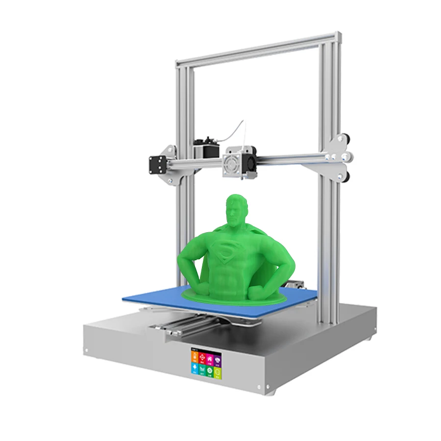 Quality AM-300 3D Printer Plus Size High Quality 3D Printer print Kits Parts Plus Size 300*300*400mm Full Metal Touch Screen Kit
Quality AM-300 3D Printer Plus Size High Quality 3D Printer print Kits Parts Plus Size 300*300*400mm Full Metal Touch Screen Kit