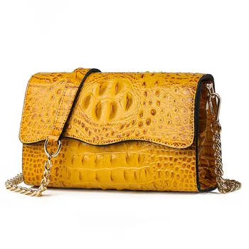 Fashion Chain Women's Shoulder Bag Crocodile Pattern PU Leather Elegant Female Messenger Bag Double Layer Partition Storage
Fashion Chain Women's Shoulder Bag Crocodile Pattern PU Leather Elegant Female Messenger Bag Double Layer Partition Storage