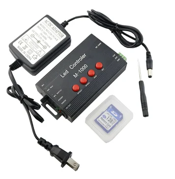 M-1000 RGB LED Controller Led Programable Music Controller 2048 Pixel For WS2812B WS2811 WS2801 SK6812 Led Strip
M-1000 RGB LED Controller Led Programable Music Controller 2048 Pixel For WS2812B WS2811 WS2801 SK6812 Led Strip