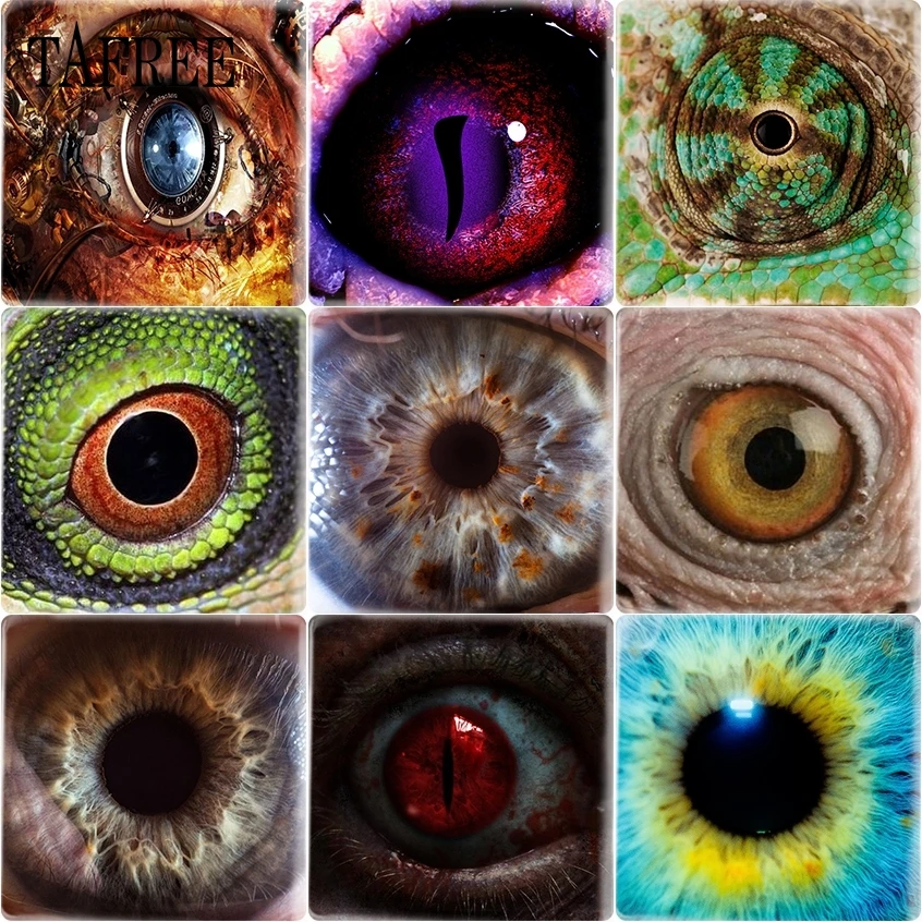 TAFREE Scary Evil Eyes Square Shape Handmade Glass Cabochon Dome 25mm DIY Ornament Accessories
TAFREE Scary Evil Eyes Square Shape Handmade Glass Cabochon Dome 25mm DIY Ornament Accessories