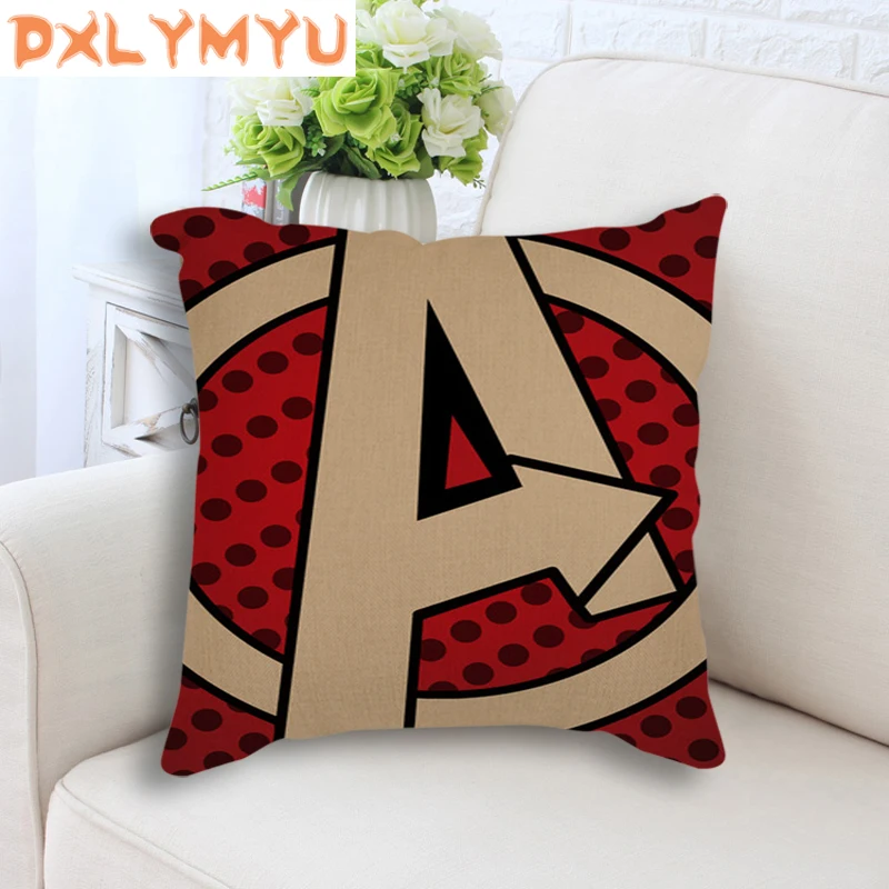 Throw Pillow Case Superman Batman iron Man Avengers Movie Poster Cartoon Cushion Cover Decorative Cushion for Sofa Home Decor
Throw Pillow Case Superman Batman iron Man Avengers Movie Poster Cartoon Cushion Cover Decorative Cushion for Sofa Home Decor