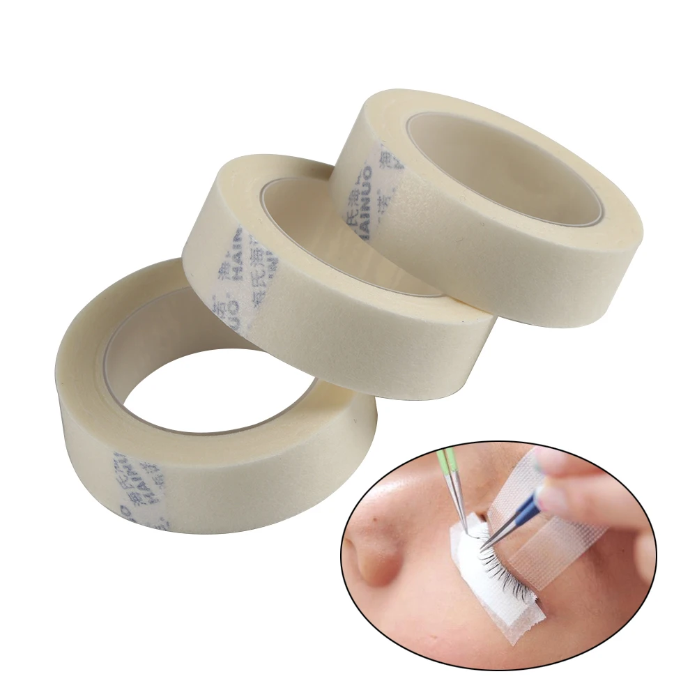3 Rolls Eyelashes Extension Non-woven Fabric Tape Breathable Micropore Eyelash Makeup for False Lashes Grafting Extended Patch
3 Rolls Eyelashes Extension Non-woven Fabric Tape Breathable Micropore Eyelash Makeup for False Lashes Grafting Extended Patch