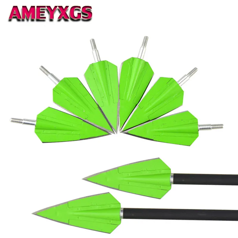 6/12Pcs Archery Hunting Broadhead Universal Thread 150gr 2 Fix Blade Tip Point Arrowhead For Arrow Hunting Shooting Accessories
6/12Pcs Archery Hunting Broadhead Universal Thread 150gr 2 Fix Blade Tip Point Arrowhead For Arrow Hunting Shooting Accessories