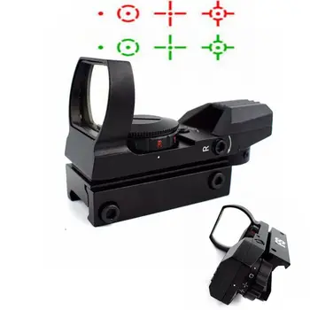 11mm / 20mm Rail Riflescope Hunting Optics Holographic Red Dot Sight Reflex 4 Tactical Green Dot Sight Scopes Collimator Sight
11mm / 20mm Rail Riflescope Hunting Optics Holographic Red Dot Sight Reflex 4 Tactical Green Dot Sight Scopes Collimator Sight