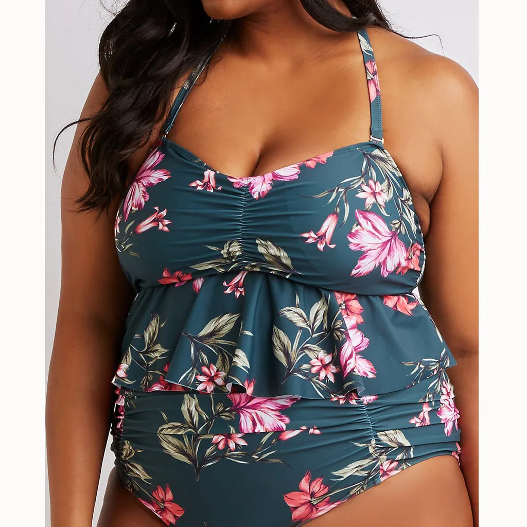 Plus Size 4xl Swimwear Women Sexy Tankini Two Piece Swimsuits Women 2019 Floral Tankinis Push Up Bathing Suit Women Biquinis Fem
Plus Size 4xl Swimwear Women Sexy Tankini Two Piece Swimsuits Women 2019 Floral Tankinis Push Up Bathing Suit Women Biquinis Fem