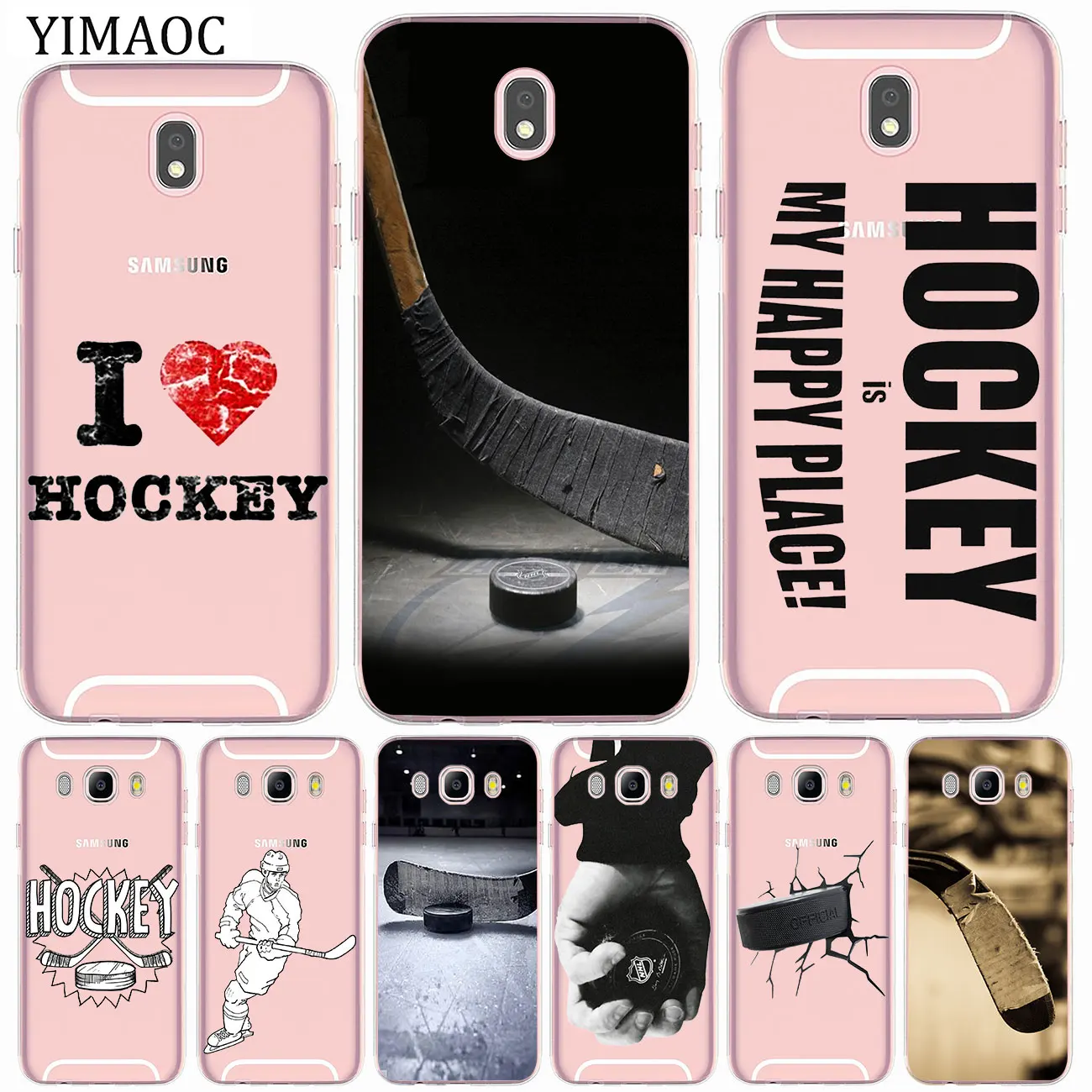 YIMAOC Hockey Soft Tpu Silicone Phone Case for Samsung Galaxy A9 A8 A7 J7 J6 J5 2017 EU J3 2016 A6 Plus 2018 Tpu Cover
YIMAOC Hockey Soft Tpu Silicone Phone Case for Samsung Galaxy A9 A8 A7 J7 J6 J5 2017 EU J3 2016 A6 Plus 2018 Tpu Cover