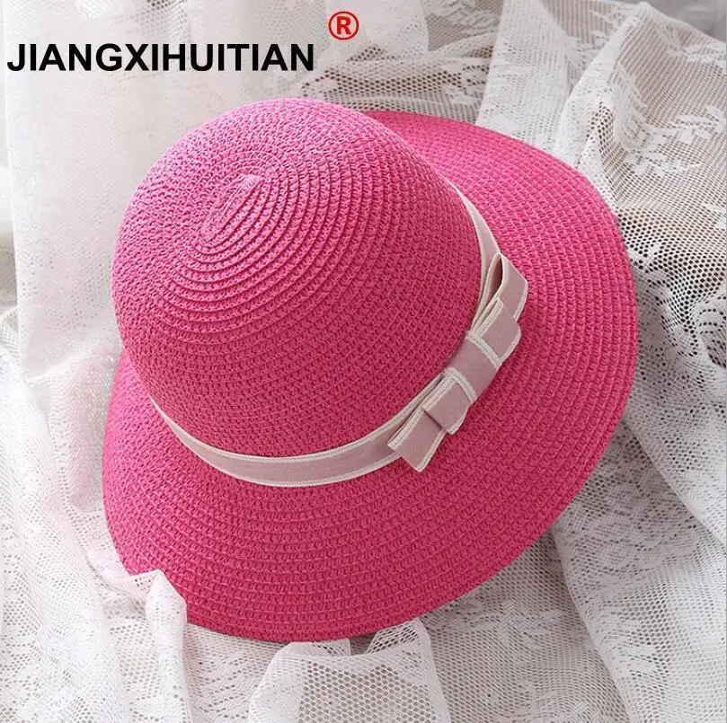 2018 Parent-child summer straw hat wide brim beach hat sun hat foldable sun block UV protection panama hat bone chapeu feminino
2018 Parent-child summer straw hat wide brim beach hat sun hat foldable sun block UV protection panama hat bone chapeu feminino
