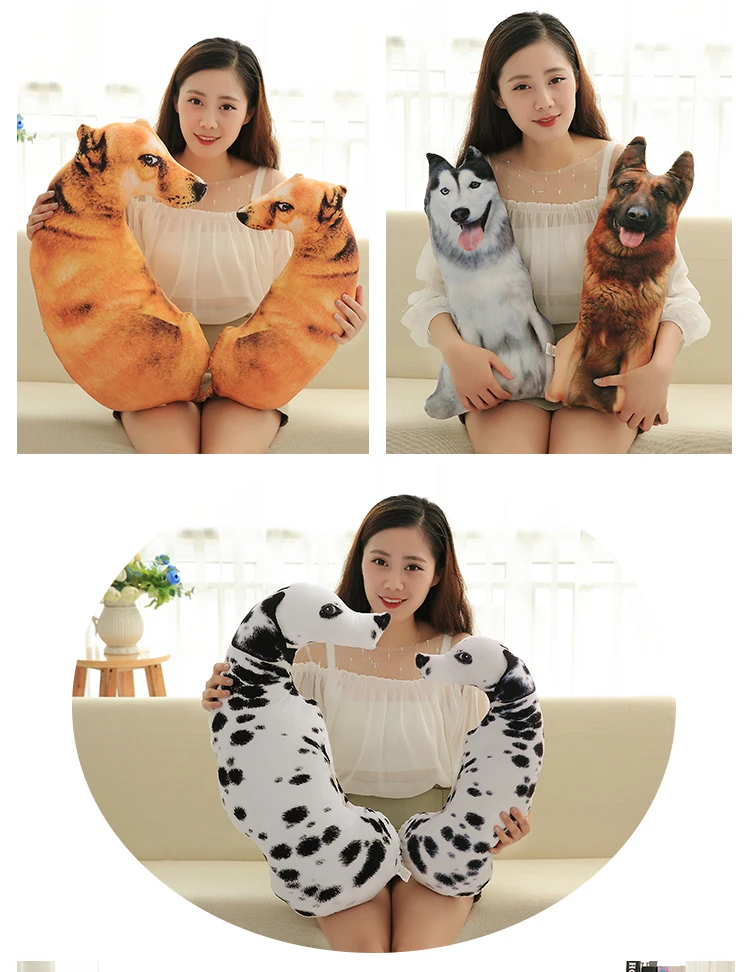 50cm Cute Simulation Dog Plush Toy Image 4