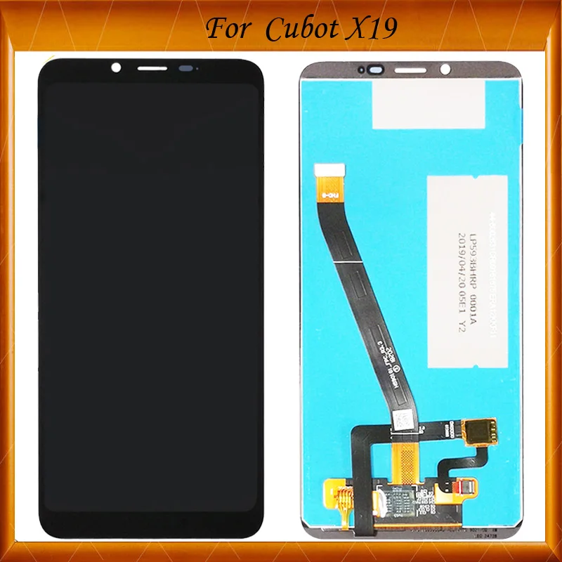100% Tested 5.93"inch For Cubot X19 LCD Display+Touch Screen Digitizer Assembly Replacement For Cubot X19 LCD
100% Tested 5.93"inch For Cubot X19 LCD Display+Touch Screen Digitizer Assembly Replacement For Cubot X19 LCD