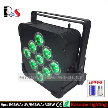 2.4G Wireless DMX IRC Battery Operated 9x18W RGBWA UV LED Par Can wedding light (6pcs/case Free shipping + 1xWDMX Transmitter)
2.4G Wireless DMX IRC Battery Operated 9x18W RGBWA UV LED Par Can wedding light (6pcs/case Free shipping + 1xWDMX Transmitter)