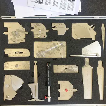 Combined suit(16 in 1) with 16 pcs completely welding gauge gage test ulnar welder inspection
Combined suit(16 in 1) with 16 pcs completely welding gauge gage test ulnar welder inspection