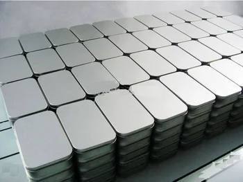 100pcs Tin Container Storage Box Metal rectangle for beads business card candy herbs Case 9.4cmx5.9cmx2.1cm Sliver
100pcs Tin Container Storage Box Metal rectangle for beads business card candy herbs Case 9.4cmx5.9cmx2.1cm Sliver