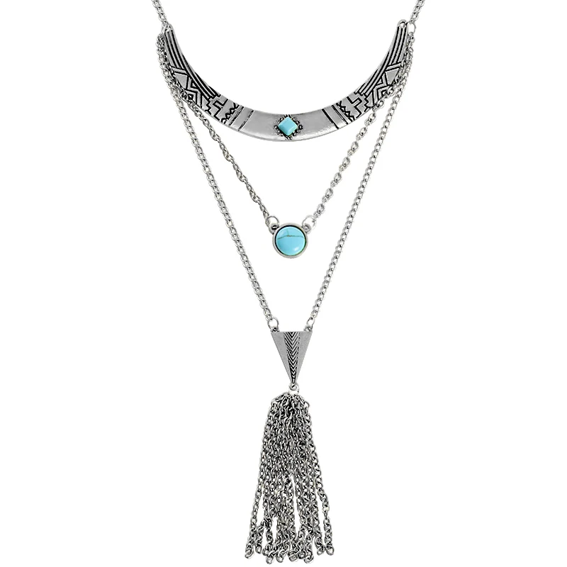 SHUANGR 2017 Bohemian Jewelry Gypsy Ethnic Choker Collar Vintage Maxi Statement Necklaces & Pendants Collier Necklace Women
SHUANGR 2017 Bohemian Jewelry Gypsy Ethnic Choker Collar Vintage Maxi Statement Necklaces & Pendants Collier Necklace Women