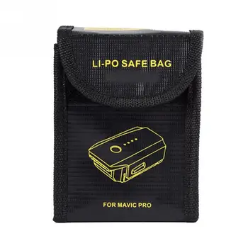 NEW Lipo Battery Safe Guard bag Charging Explosion Proof Pouch Protector Fire Resistant Protection storage Bag for DJI Mavic Pro
NEW Lipo Battery Safe Guard bag Charging Explosion Proof Pouch Protector Fire Resistant Protection storage Bag for DJI Mavic Pro