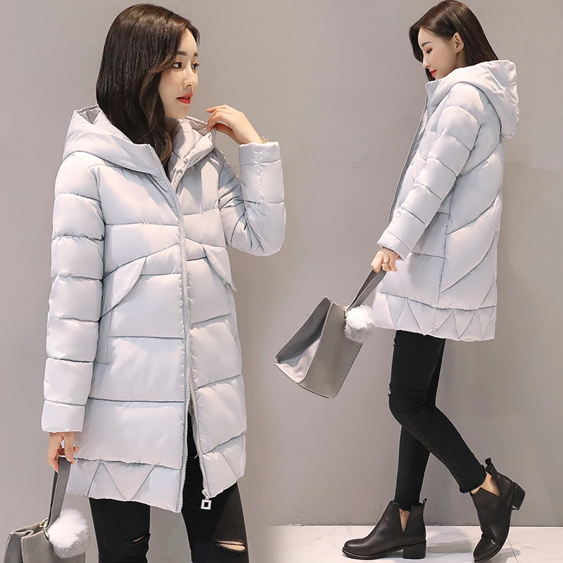 2019 Women Jackets Winter Parkas Female Warm Thicken Middle-Long Hooded Jacket Coat Cotton Padded Parkas Coat M-XXL K676
2019 Women Jackets Winter Parkas Female Warm Thicken Middle-Long Hooded Jacket Coat Cotton Padded Parkas Coat M-XXL K676