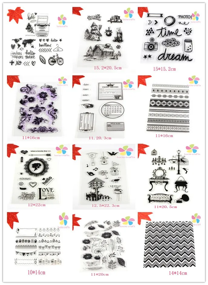 SALE! Multi styles Clear Silicone Rubber Stamper DIY scrapbooking decorating Craft I0427
SALE! Multi styles Clear Silicone Rubber Stamper DIY scrapbooking decorating Craft I0427