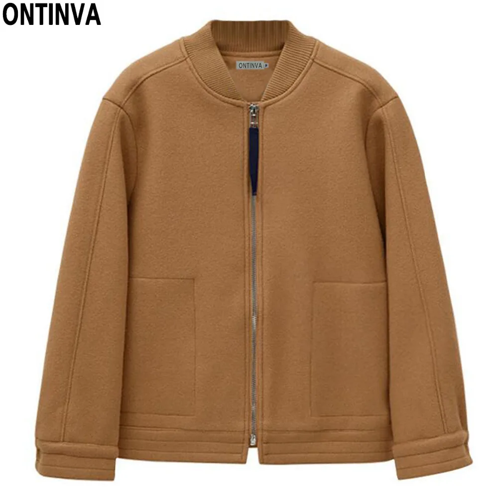 Plus Size Woolen Warm Jacket with Pockets 2019 Winter New Mandarin Collar Long Sleeve Outwear Junior Girls Fashion Style Coats
Plus Size Woolen Warm Jacket with Pockets 2019 Winter New Mandarin Collar Long Sleeve Outwear Junior Girls Fashion Style Coats