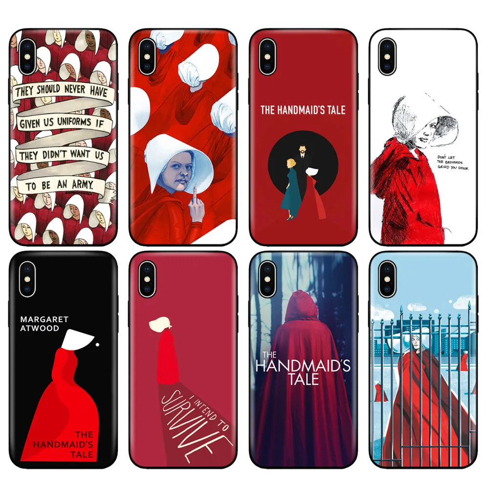 Handmaid Is Tale Black tpu case for iphone 5 5s se 6 6s 7 8 plus x 10 case silicone cover for iphone XR XS MAX case
Handmaid Is Tale Black tpu case for iphone 5 5s se 6 6s 7 8 plus x 10 case silicone cover for iphone XR XS MAX case
