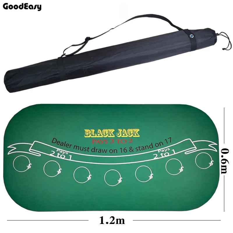 -1.8*0.9m/1.2*0.6m Suede Rubber Black Jack 21Points Baccarat Casino Poker Tablecloth Green Table Mat Board Cloth High Quality
-1.8*0.9m/1.2*0.6m Suede Rubber Black Jack 21Points Baccarat Casino Poker Tablecloth Green Table Mat Board Cloth High Quality