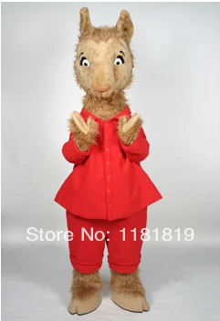 MASCOT the Llama Llama red pajama mascot costume custom fancy costume cosplay kits mascotte fancy dress carnival costume
MASCOT the Llama Llama red pajama mascot costume custom fancy costume cosplay kits mascotte fancy dress carnival costume