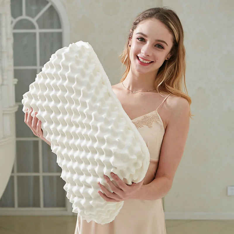 Juwen 57x37cm Natural Latex Pillow Sleeping Bedding Cervical Massage Pillow Health Neck Bonded Head Care Memory Pillow 20
Juwen 57x37cm Natural Latex Pillow Sleeping Bedding Cervical Massage Pillow Health Neck Bonded Head Care Memory Pillow 20