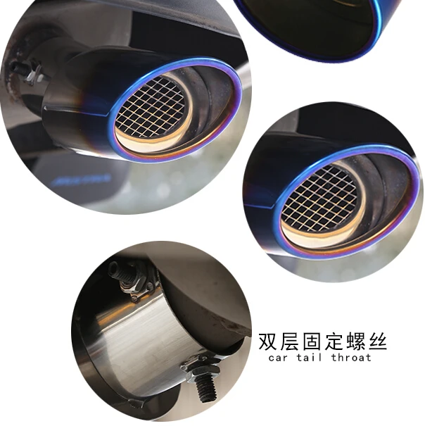 Car-Styling Car Exhaust Pipe Tail Pipes For Skoda Octavia Fabia Rapid Superb Yeti Roomster Combi
Car-Styling Car Exhaust Pipe Tail Pipes For Skoda Octavia Fabia Rapid Superb Yeti Roomster Combi