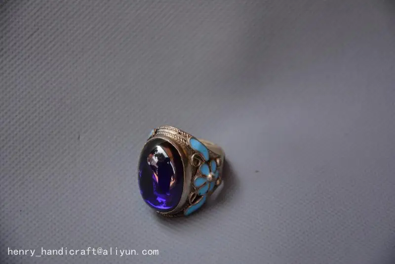 Rare Old Old China Cloisonne &sapphire pendantcarved silver ring,free shipping
Rare Old Old China Cloisonne &sapphire pendantcarved silver ring,free shipping