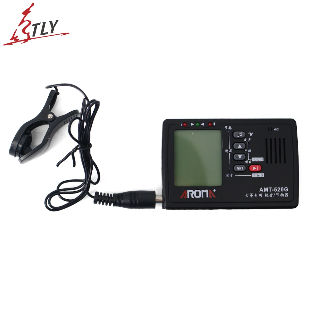 AROMA AMT-520G Portable Guzheng tuner Metronome Tuner and Tone Generator 3 in 1 for Twelve equal laws Guzheng Mic
AROMA AMT-520G Portable Guzheng tuner Metronome Tuner and Tone Generator 3 in 1 for Twelve equal laws Guzheng Mic