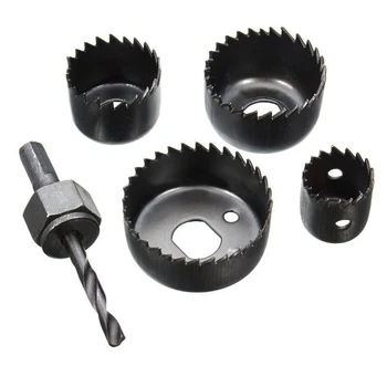 New 5Pcs/Set Carbon Steel Hole Saw Set Drill Bit Cutting Cutter Round Circular 30/38/44/54mm
New 5Pcs/Set Carbon Steel Hole Saw Set Drill Bit Cutting Cutter Round Circular 30/38/44/54mm
