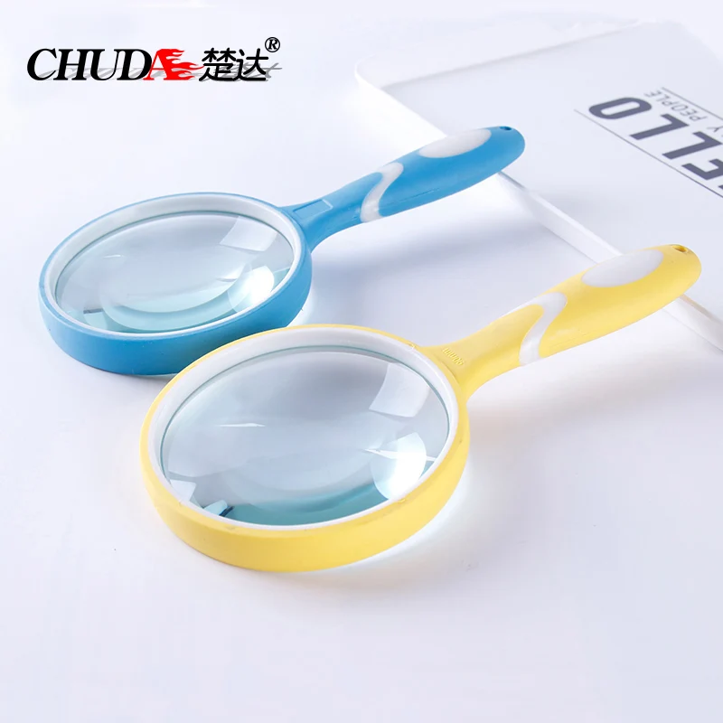 CHUDA 3X Rubber Handheld Magnifier For Reading Newspaper Magnifying Glass Jewelry Loupe
CHUDA 3X Rubber Handheld Magnifier For Reading Newspaper Magnifying Glass Jewelry Loupe