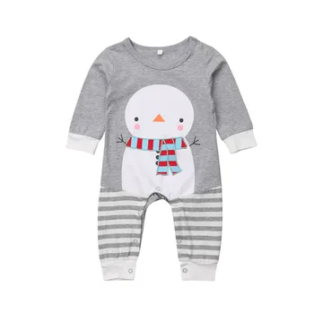 Christmas Baby Boy Girl Romper Autumn Long Sleeve Gray Snowman Cute Round Neck Jumpsuit Xmas Girls Boys Cotton Clothes Outfit
Christmas Baby Boy Girl Romper Autumn Long Sleeve Gray Snowman Cute Round Neck Jumpsuit Xmas Girls Boys Cotton Clothes Outfit