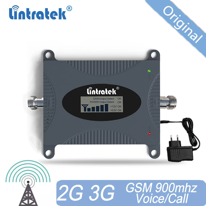 Lintratek 900 GSM Signal Booster Cellular Repeater 900mhz 65dB Cell Phone Signal Amplifier Amplificador for Europe Asia 20
Lintratek 900 GSM Signal Booster Cellular Repeater 900mhz 65dB Cell Phone Signal Amplifier Amplificador for Europe Asia 20