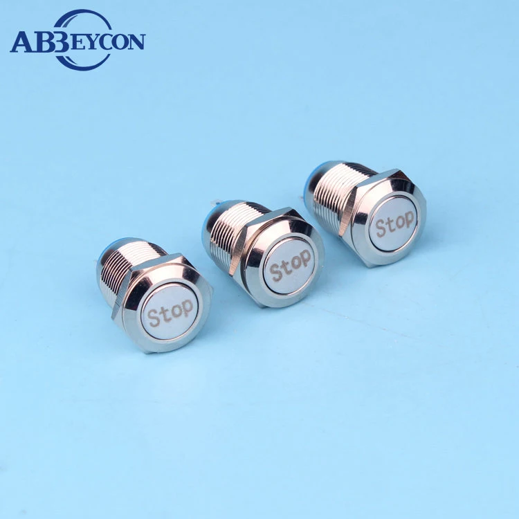 12mm momentary IP65 Flat Head Anti Vandal Stop Sign Shortest Push Button Switch Pin Terminal not Illuminated Silver Switch
12mm momentary IP65 Flat Head Anti Vandal Stop Sign Shortest Push Button Switch Pin Terminal not Illuminated Silver Switch