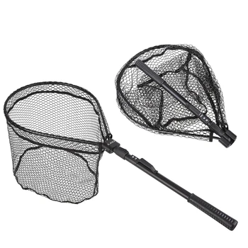 81cm Rubber Fly Fishing Landing Net Trout Large Mesh Fish Net Aluminum alloy Monofilament Hand Network Fishing Tools
81cm Rubber Fly Fishing Landing Net Trout Large Mesh Fish Net Aluminum alloy Monofilament Hand Network Fishing Tools
