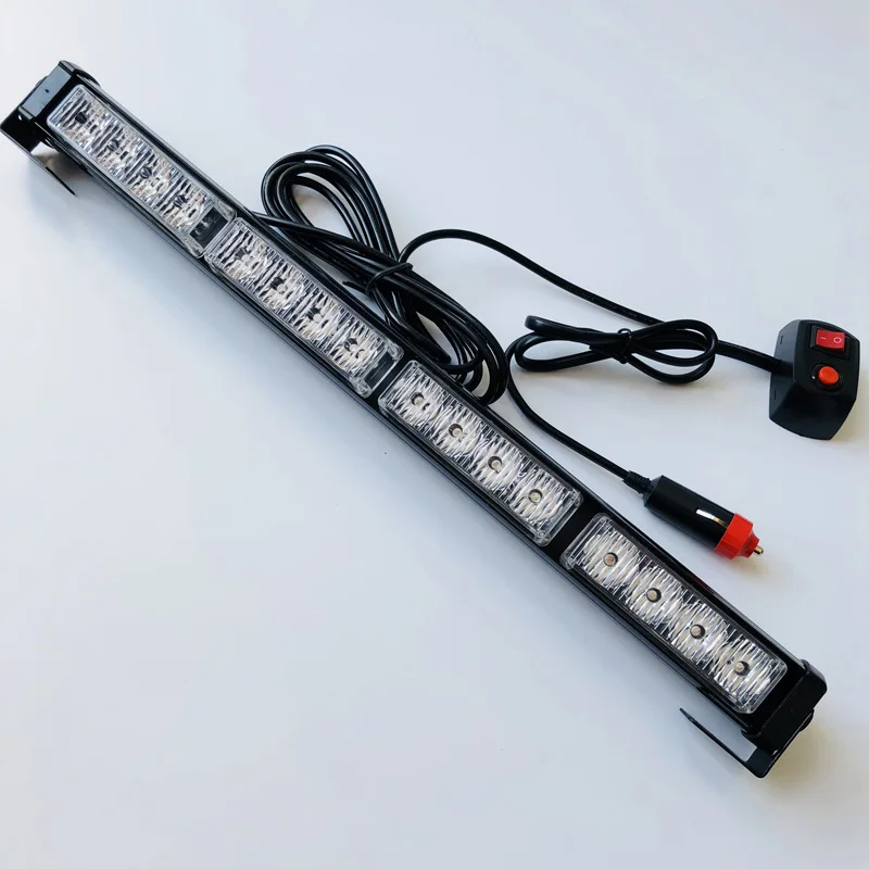 12v 18" Led strobe light bar Emergency beacon flash light Police warning led Bar Grill Roof flashing light Ambulance Fire truck
12v 18" Led strobe light bar Emergency beacon flash light Police warning led Bar Grill Roof flashing light Ambulance Fire truck