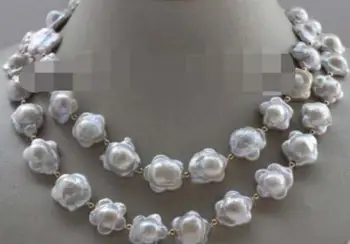 Selling Jewelry>>>11.24 35" Genuine Natural 16mm White Flower Reborn keshi Pearl Necklace 14KGP Discount 35% 
Selling Jewelry>>>11.24 35" Genuine Natural 16mm White Flower Reborn keshi Pearl Necklace 14KGP Discount 35%