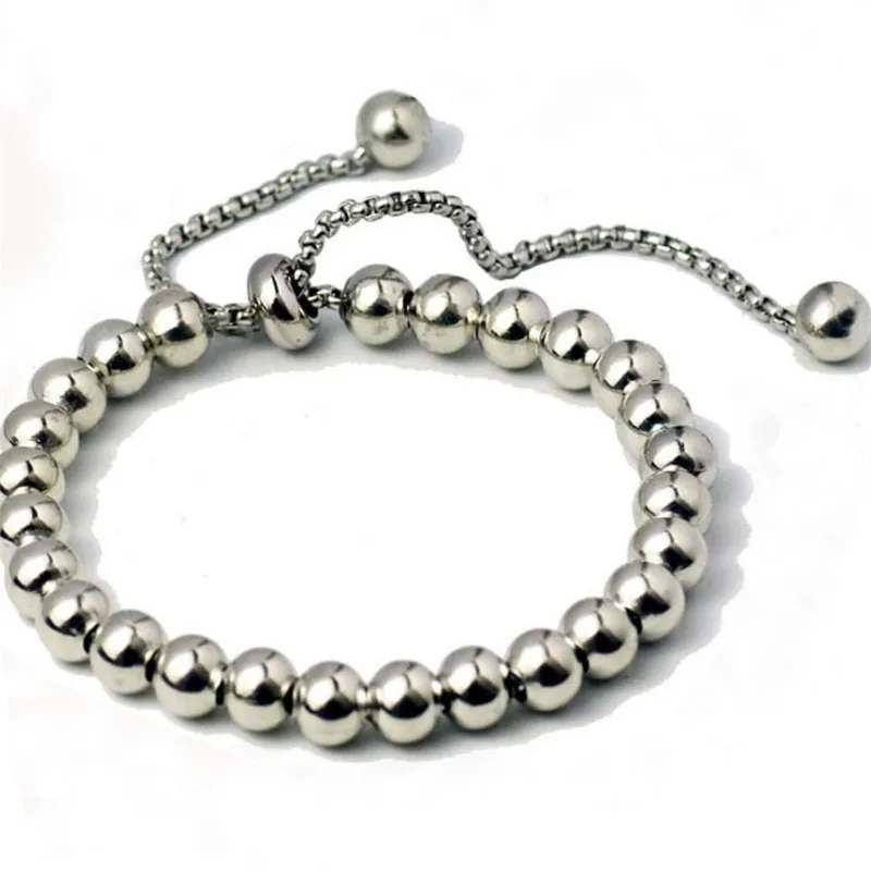 Men 8mm Stainless Steel Bead Bracelet DIY Retractable Titanium Steel Personalized Steel Pearl Chain Trendy
Men 8mm Stainless Steel Bead Bracelet DIY Retractable Titanium Steel Personalized Steel Pearl Chain Trendy