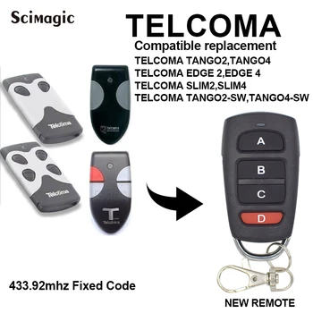 TELCOMA TANGO 2 SLIM / TELCOMA TANGO 2 SLIM high quality copy 433.92mhz remote control for garage door
TELCOMA TANGO 2 SLIM / TELCOMA TANGO 2 SLIM high quality copy 433.92mhz remote control for garage door