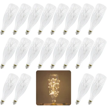 20X Hot Sell Led bulb Bottle LED Light Bulbs e27 Firework led lamp AC 85-265V string lights for home Decoration lampe Light
20X Hot Sell Led bulb Bottle LED Light Bulbs e27 Firework led lamp AC 85-265V string lights for home Decoration lampe Light