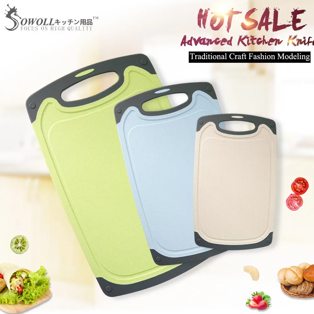 Sowoll Antibacterial Chopping Board Kitchen Chopping Blocks PP Cutting Board Kitchen Non-slip Cutting Board Kitchen Tools Sale
Sowoll Antibacterial Chopping Board Kitchen Chopping Blocks PP Cutting Board Kitchen Non-slip Cutting Board Kitchen Tools Sale