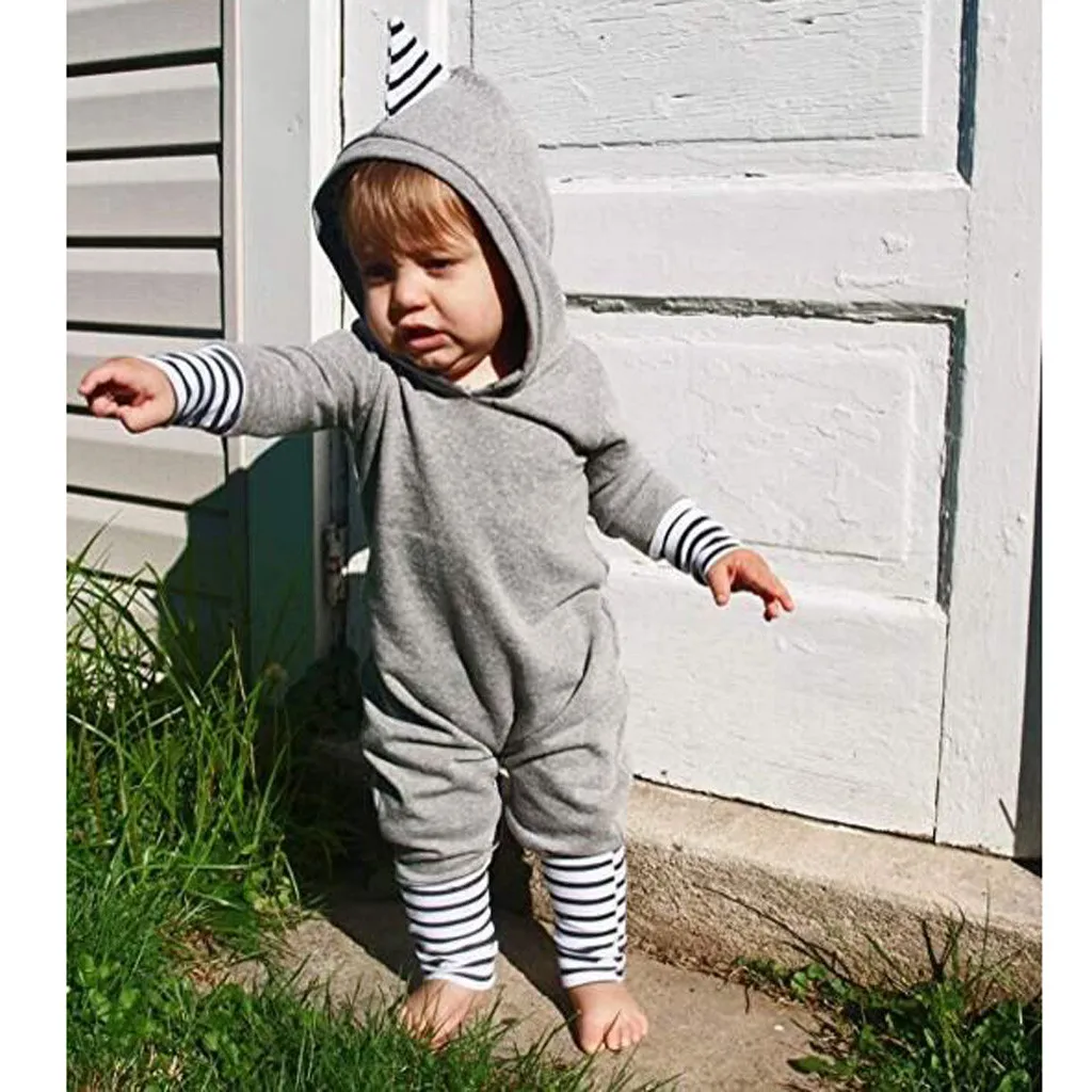 MUQGEW Fashion Newborn baby Boy Girl Dinosaur Long Sleeve Striped Romper Jumpsuit Clothes new born baby clothes Dropshipping
MUQGEW Fashion Newborn baby Boy Girl Dinosaur Long Sleeve Striped Romper Jumpsuit Clothes new born baby clothes Dropshipping